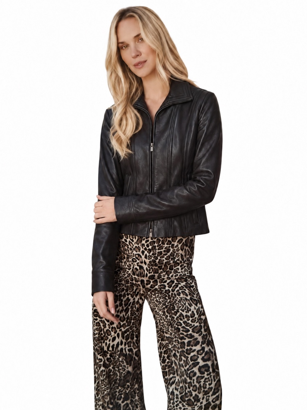 LIKE NEW Luxurious Avanti Black Soft Butter Leather Jacket Women’s S